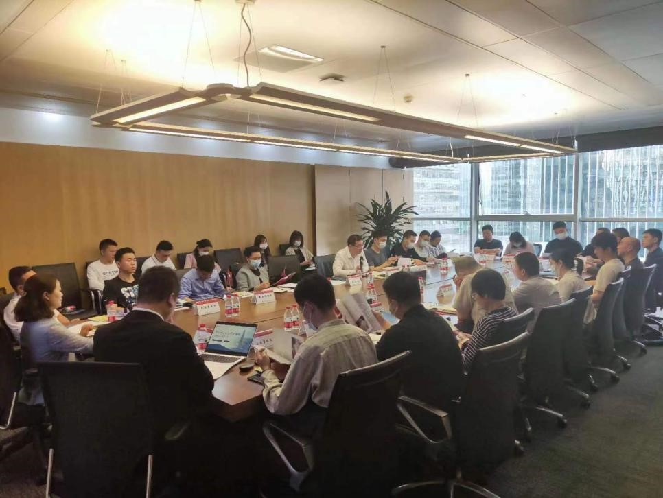 市公安局政治部輔警管理組到我司召開 文職輔警勞務派遣項目溝通會